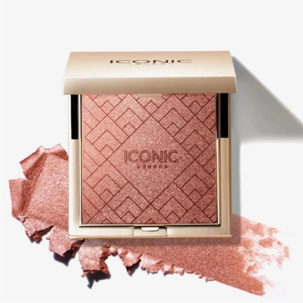 Iconic London So Cheeky Kissed‎ By The Sun Blush Multi Use Cheek Powder Pink New